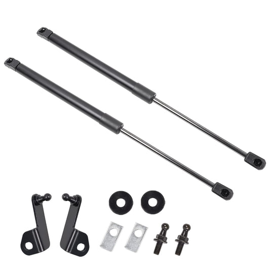 HIBRONGO Hood Lift Support Kit Compatible with 2021 2022 Ford Bronco 4Door 2Door Accessories Gas Struts Shocks Rod Quick Lift System